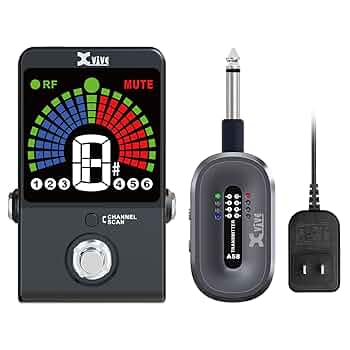 Amazon.com: Xvive P58 Wireless Guitar Pedal System with 5.8G